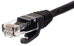 NETRACK RJ45 - RJ45 0.25 m Czarny 0.25 Patchcord