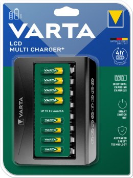 ŁADOWARKA VARTA LCD MULTI CHARGER+ (bez akumulatorów)