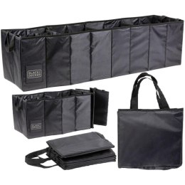 ORGANIZER SCHOWEK 4 KOMORY SKŁADANY 110X30X30cm BLACK + DECKER