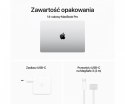 MacBook Pro 14,2 cali: M3 Pro 12/18, 18GB, 1TB - Srebrny