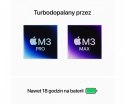 MacBook Pro 14,2 cali: M3 Pro 12/18, 18GB, 1TB - Srebrny