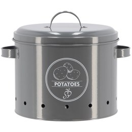 Pojemnik na ziemniaki vintage szary 6 L