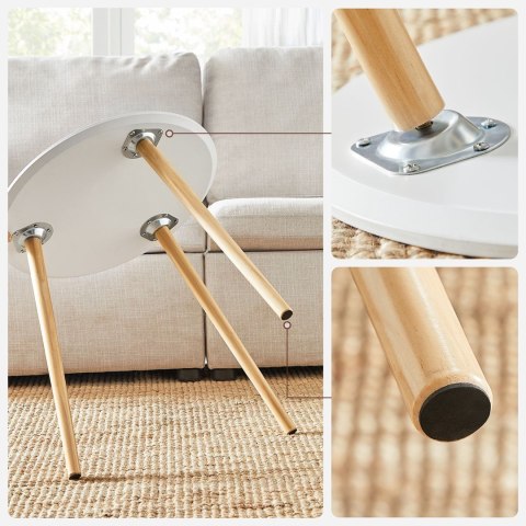 Komplet okrągłych stolików kawowych