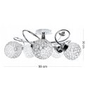 Plafon sufitowy kryształowy Crystal II 5xE27