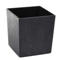 Donica Flore Czarny Beton h19x19 cm