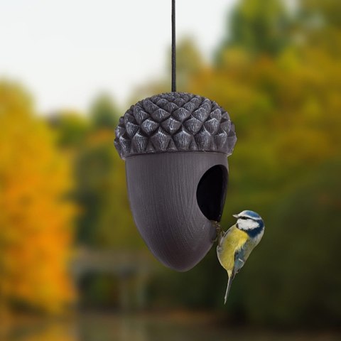 Karmnik dla ptaków wiszący żołądź