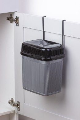 Kosz na śmieci wiszący na drzwi OKY grey