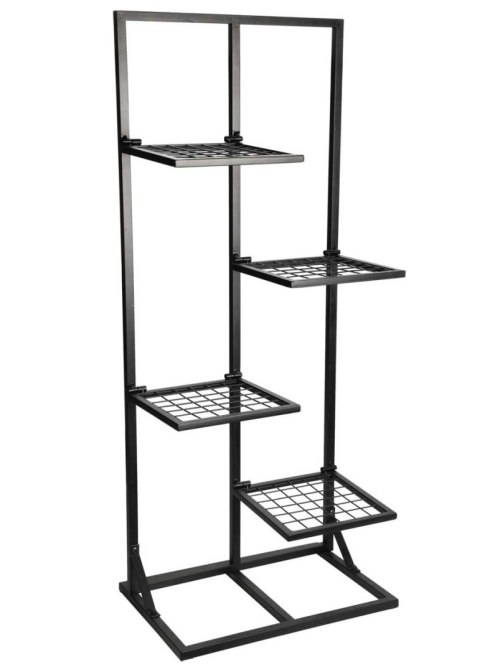 Kwietnik metalowy loft 4 poziomy