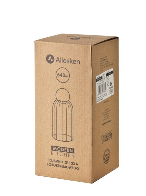 Pojemnik szklany Modern 700 ml