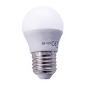 Żarówka LED 5W E27 G45 ciepła 3000K400lm kulka