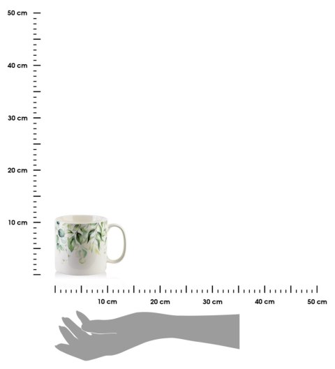 Kubek 500 ml Eddy Green Leaves