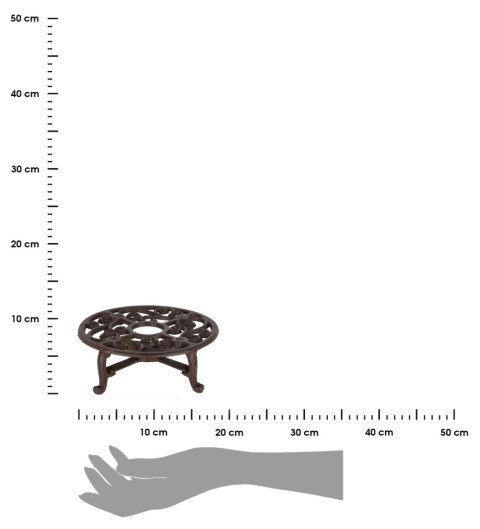 Podgrzewacz żeliwny okrągły 19 cm