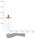 Słoik szklany z drewnianą pokrywką 1500ml