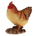 Figurka ogrodowa Kura kolorowa 19 cm