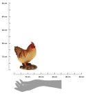 Figurka ogrodowa Kura kolorowa 19 cm