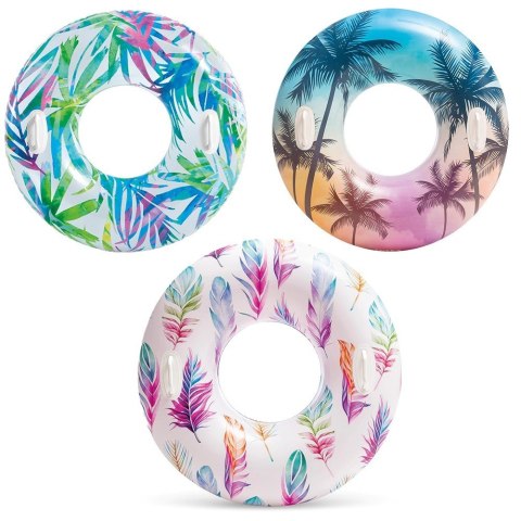 Koło dmuchane z uchwytami Tropikal