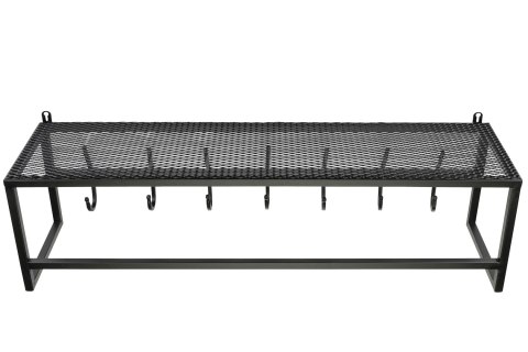 Wieszak ścienny do przedpokoju czarny