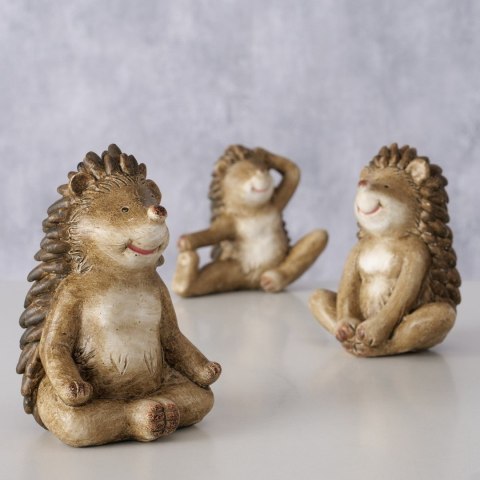 Komplet 3 figurek dekoracyjnych Hugy