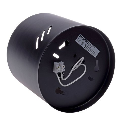 Lampa Sufitowa TUBO Czarny 1xAR111 GU10 15x14cm Bez Żarówki