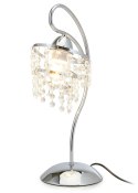 Lampka stołowa z kryształkami Crystal VIII 1xE27