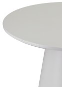 Okrągły stolik kawowy MILAN 45cm biały