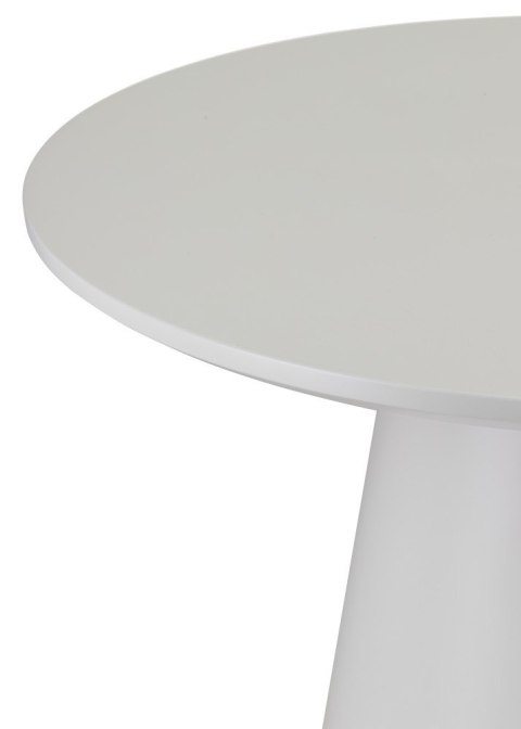 Okrągły stolik kawowy MILAN 45cm biały