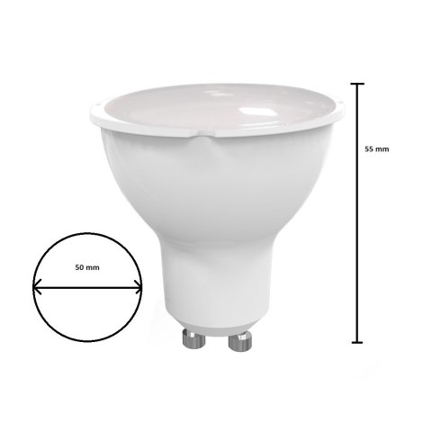 Żarówka LED 5W GU10 Ciepła 3000K