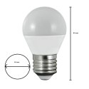 Żarówka LED 7W E27 G45 Zimna 6000k