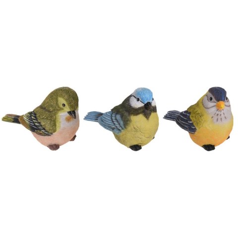Figurka ogrodowa Ptaszki Komplet 3 szt wzór 1
