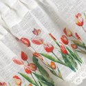 Firana zazdrostka STELLA 30x150 tulipany