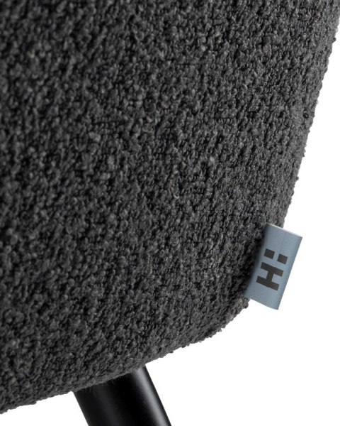 Fotel wypoczynkowy ROKER grafit boucle