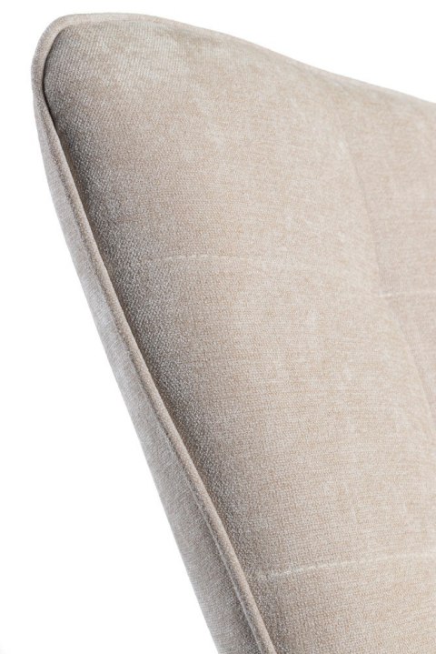 Fotel z podnóżkiem Grella Beige