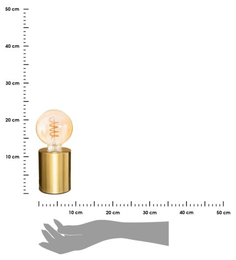Lampka stołowa Saba Złota