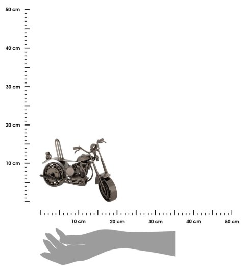 Metalowy motocykl Imran