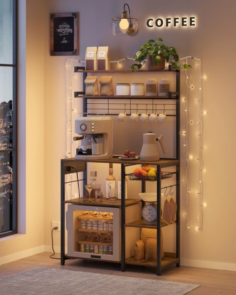 Regał kuchenny z listwą zasilającą LOFT