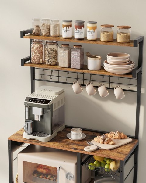 Regał kuchenny z listwą zasilającą LOFT