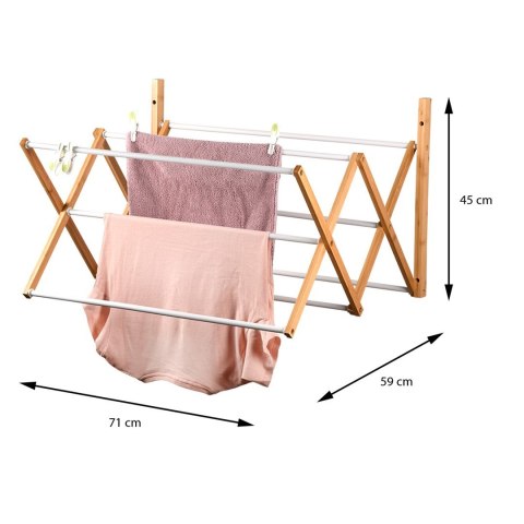 Ścienna suszarka na pranie składana