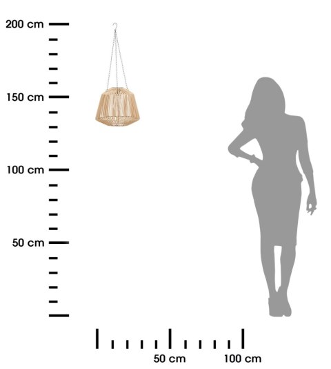 Solarna lampa wisząca Jily
