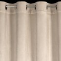 Zasłona CARLI 140x250 beżowa falbany cyr