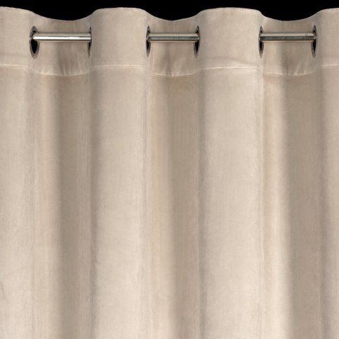 Zasłona CARLI 140x250 beżowa falbany cyr