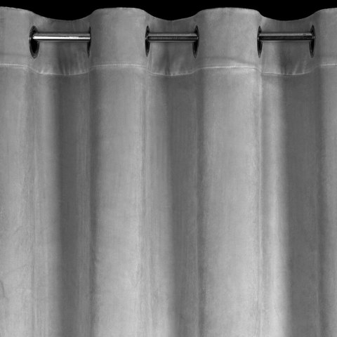 Zasłona CARLI 140x250 srebrna falbany cy