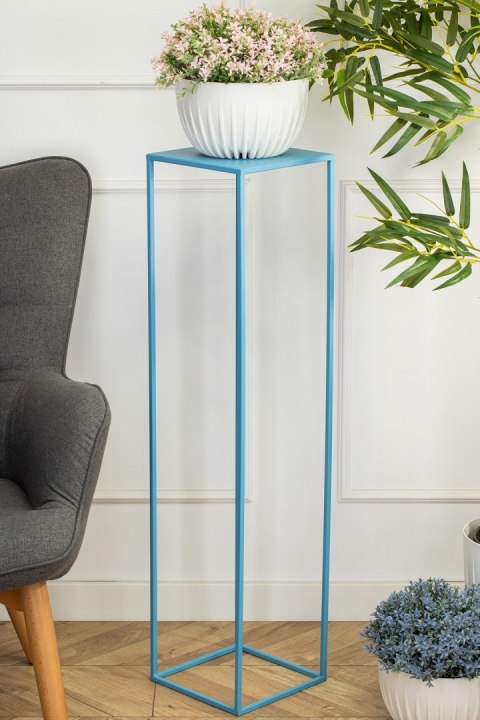 Błękitny kwietnik stojący 100 cm