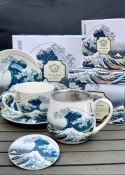 Komplet 2 kubków Hokusai The Great Wave 350 ml