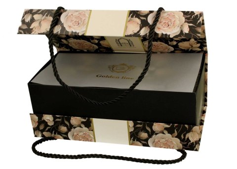 Komplet 2 kubków Royal English Roses Black 320 ml