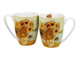 Komplet 2 kubków Van Gogh Sunflowers 350 ml