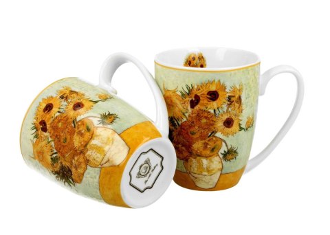 Komplet 2 kubków Van Gogh Sunflowers 350 ml