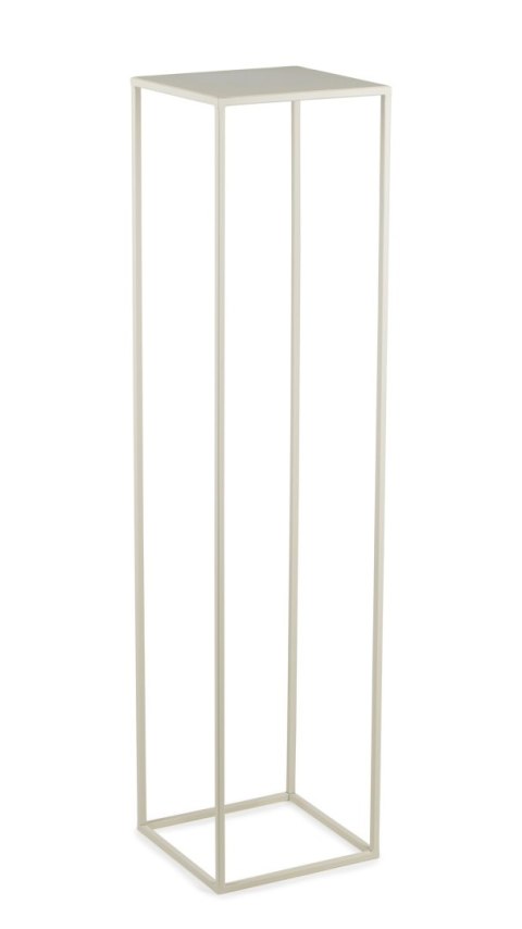 Kremowy kwietnik stojący 100 cm