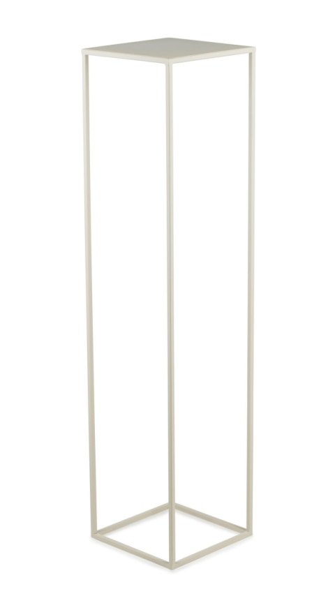 Kremowy kwietnik stojący 100 cm