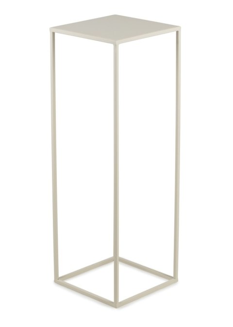 Kremowy kwietnik stojący 70 cm