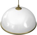 Lampa Wisząca KUCHNIA Złoty Klosz z Tworzywa 1xE27 41cm